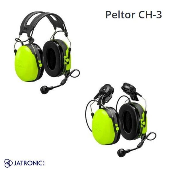 Peltor CH-3 hodebøyle og hjelmfeste1